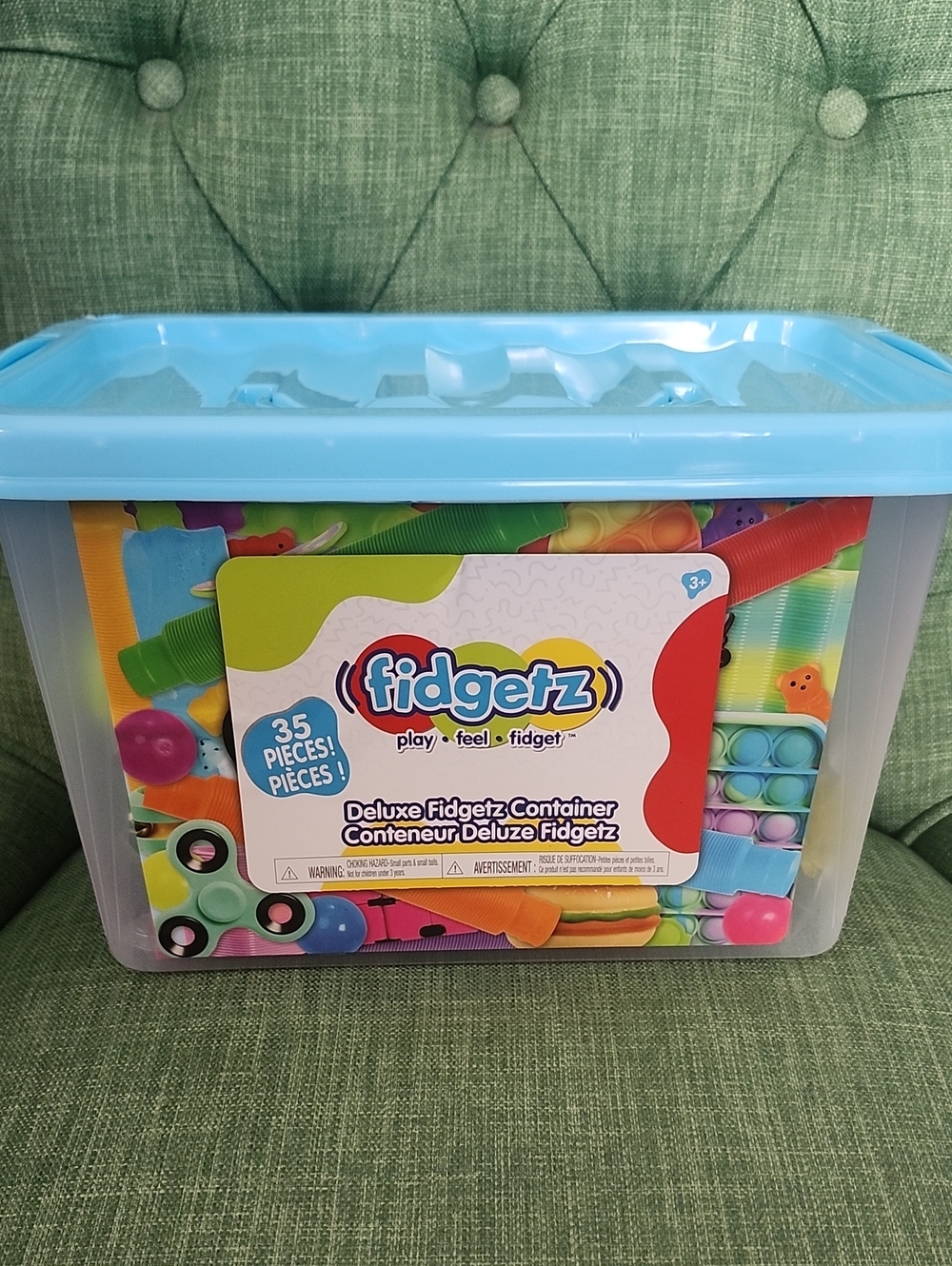 Deluxe Fidget Toy Kit - Blue